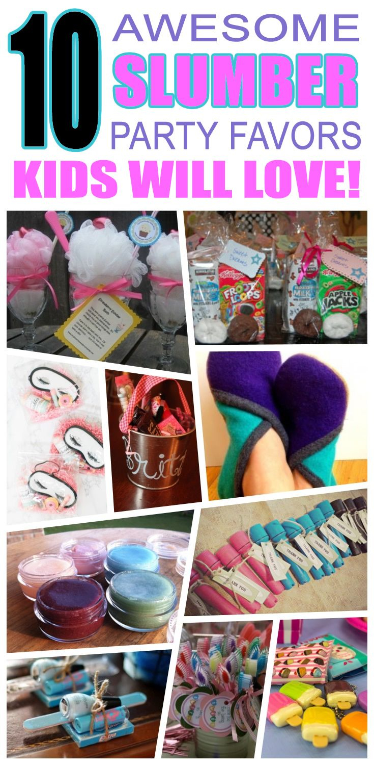 10 Lovely Goody Bag Ideas For Girls slumber party favor ideas best kids birthday party favor ideas 2024