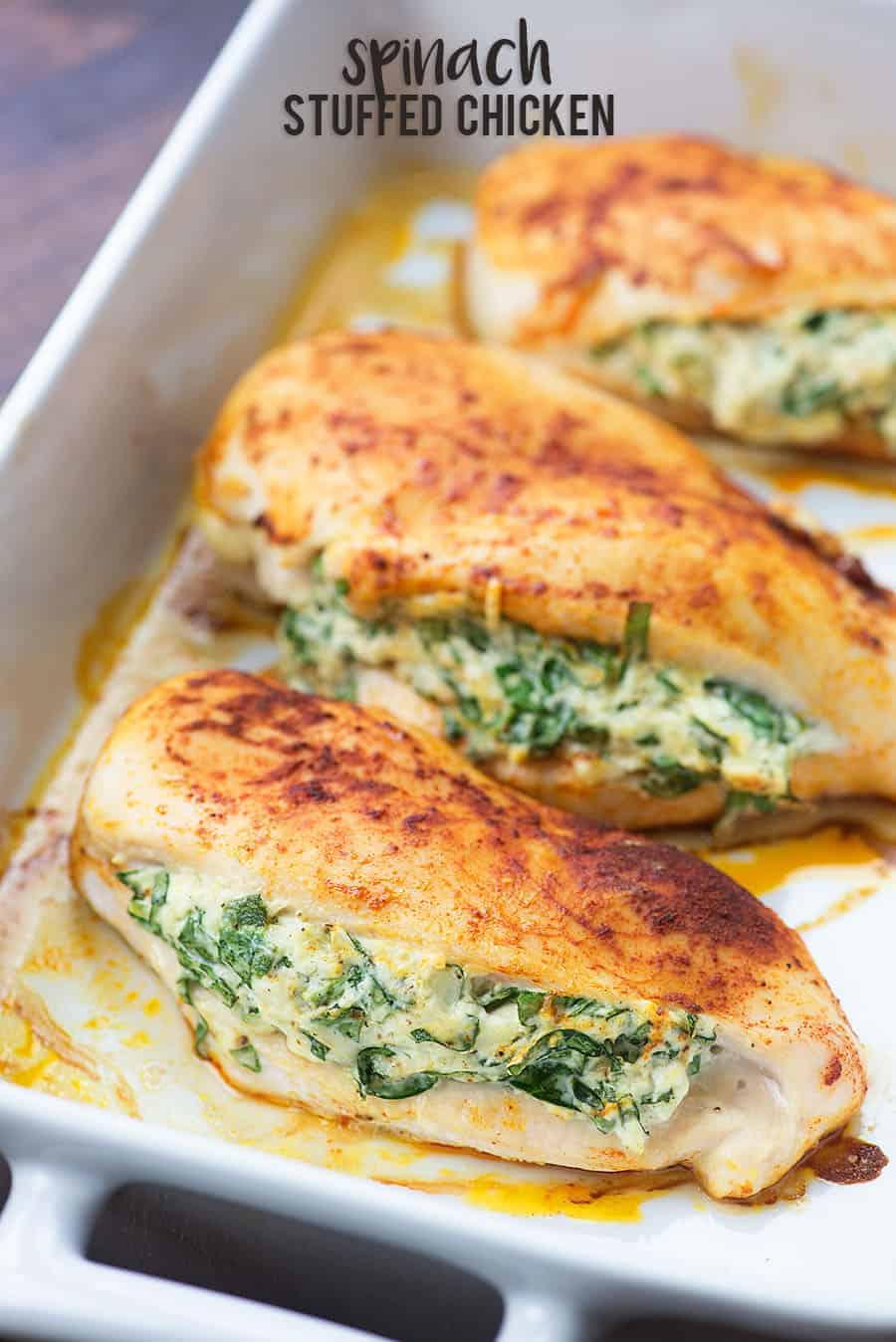 10 Stylish Dinner Ideas With Boneless Chicken Breast spinach stuffed chicken breasts a healthy low carb dinner option 2022