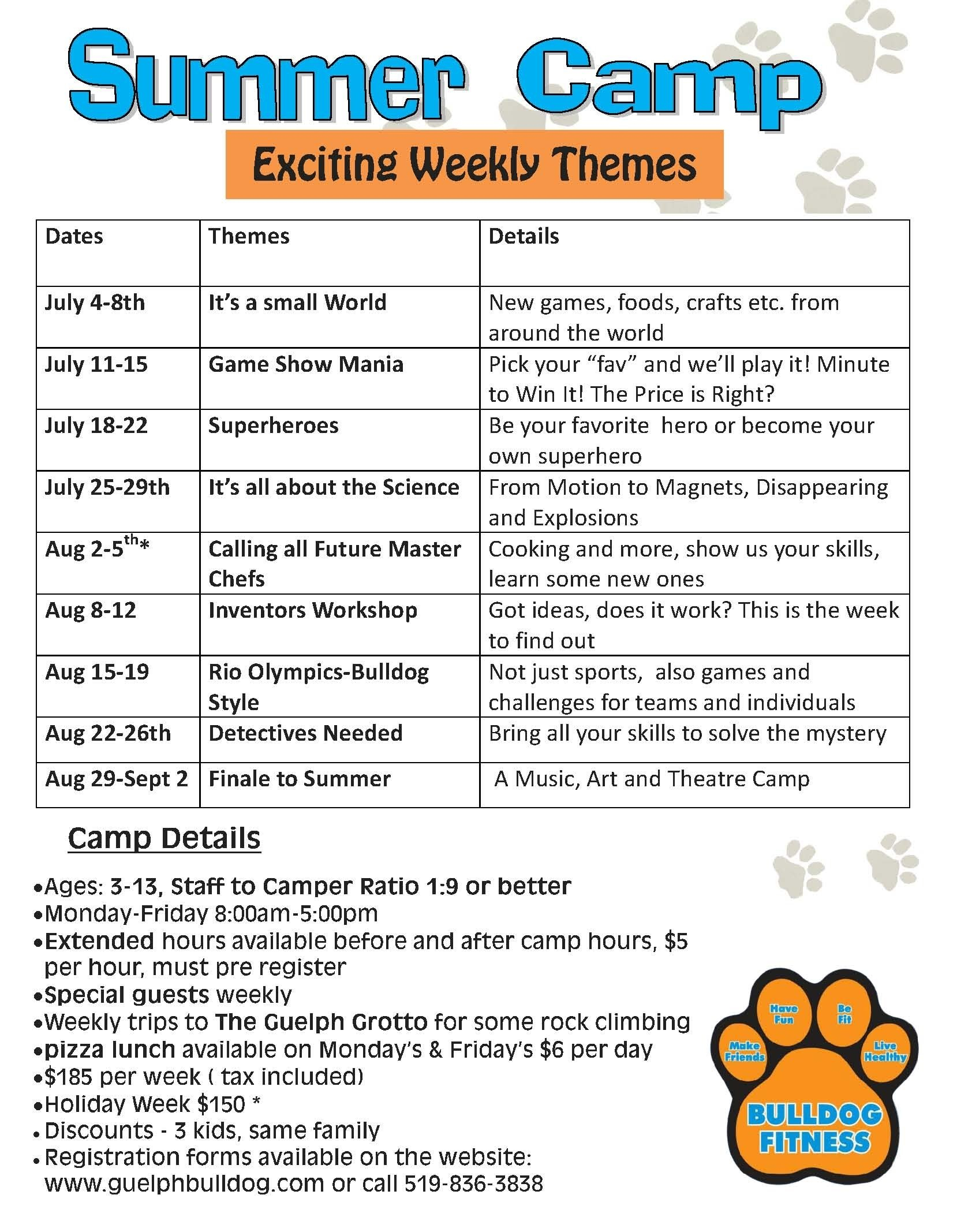 10 Most Popular Ideas For Summer Camp Themes 2024