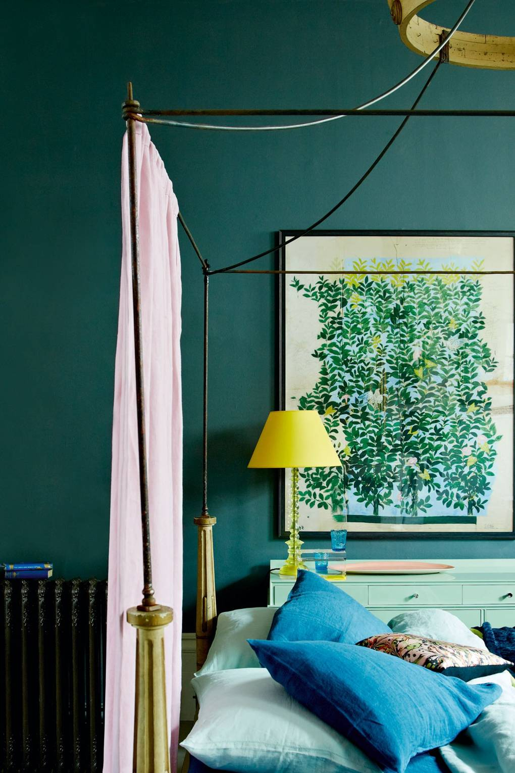 10 Stylish Green And Blue Room Ideas teal blue bedroom wall paint colour ideas house garden 2024