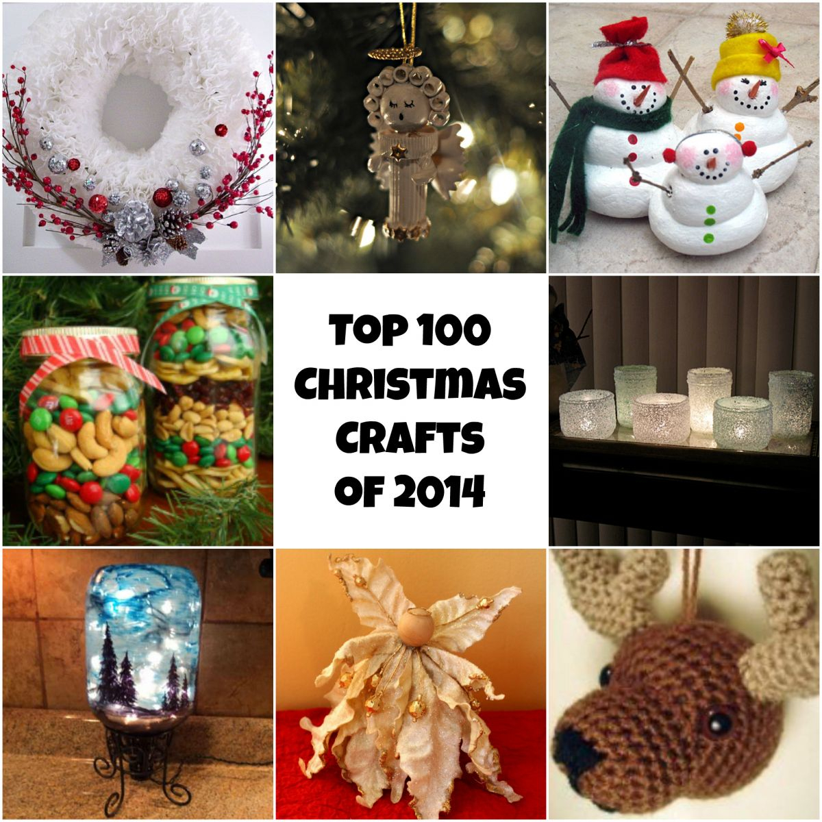 10 Attractive Ideas For Christmas Decorations To Make top 100 diy christmas crafts of 2014 homemade christmas ornaments 13 2024
