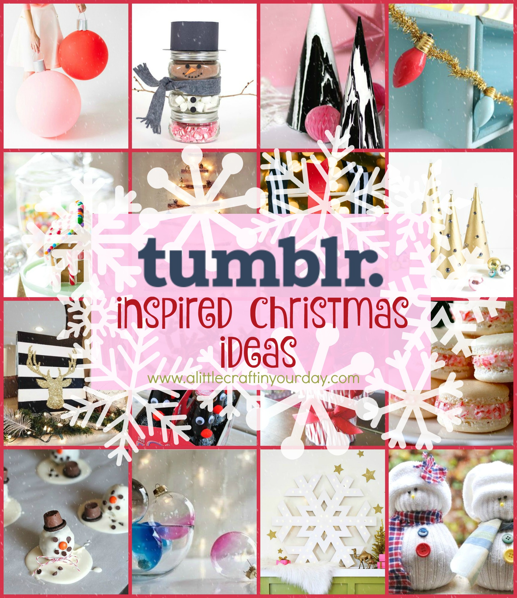 10 Best Christmas Craft Ideas On Pinterest tumblr inspired diy christmas a little craft in your day 2022