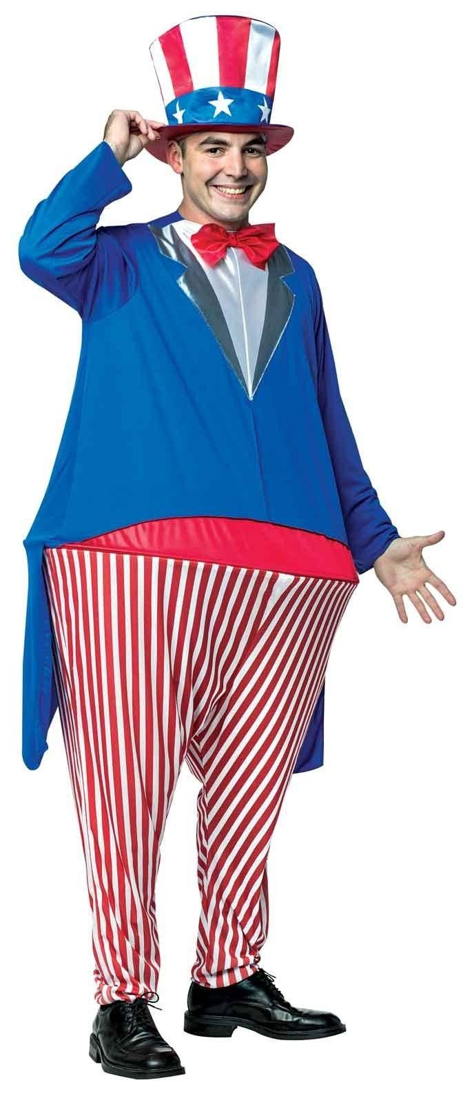 10 Fashionable Fourth Of July Costume Ideas uncle sam adult hoopster costume fourth of july uncle sam 2024