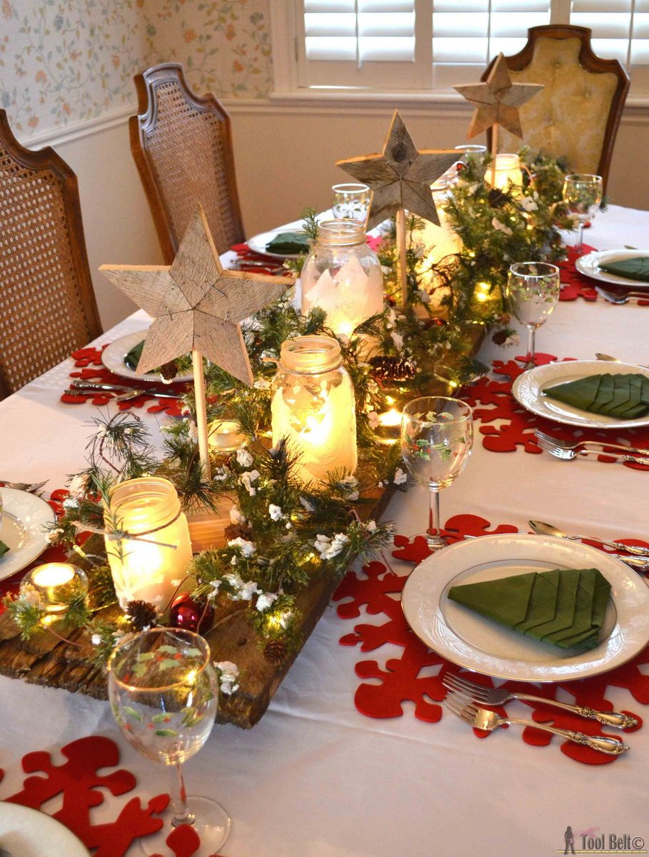 10 Stylish Dining Room Table Christmas Decoration Ideas winter wonderland christmas tablescape christmas decor christmas 2024