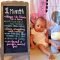 1 month baby chalkboard … | pinteres…