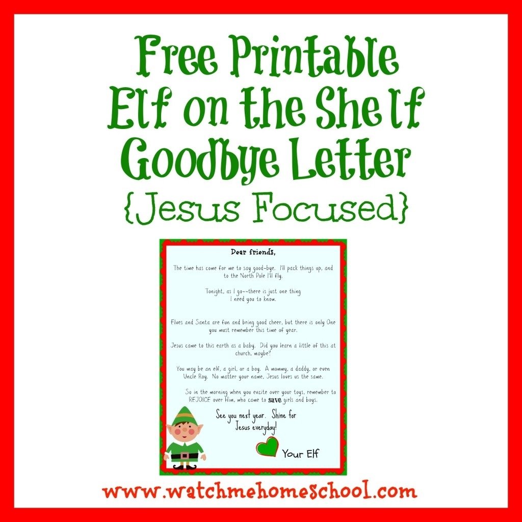 10 Great Elf On The Shelf Letter Ideas 10 creative way to say goodbye to your elf on the shelf 2022