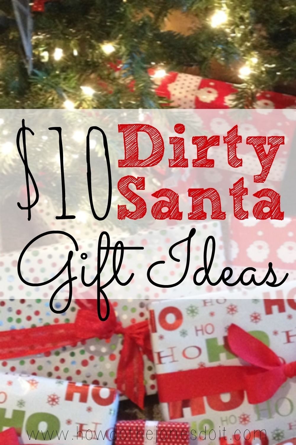 Dirty santa gift ideas
