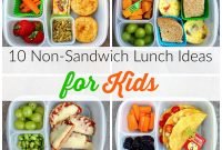 10 non-sandwich lunch ideas for kids | healthy ideas for kids