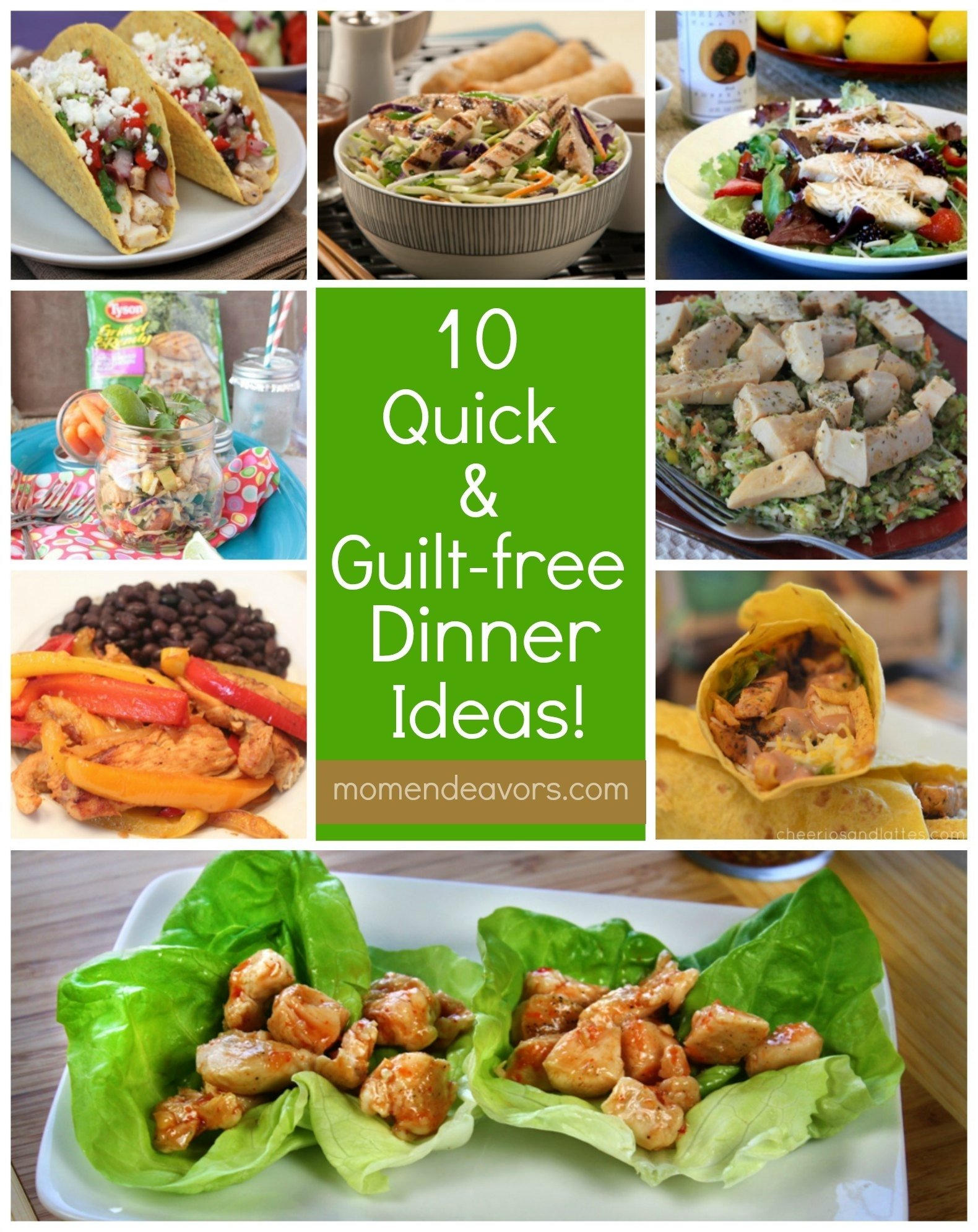 10 Pretty Healthy And Quick Lunch Ideas 10 quick guilt free dinner ideas with tyson grilled ready 1 2022