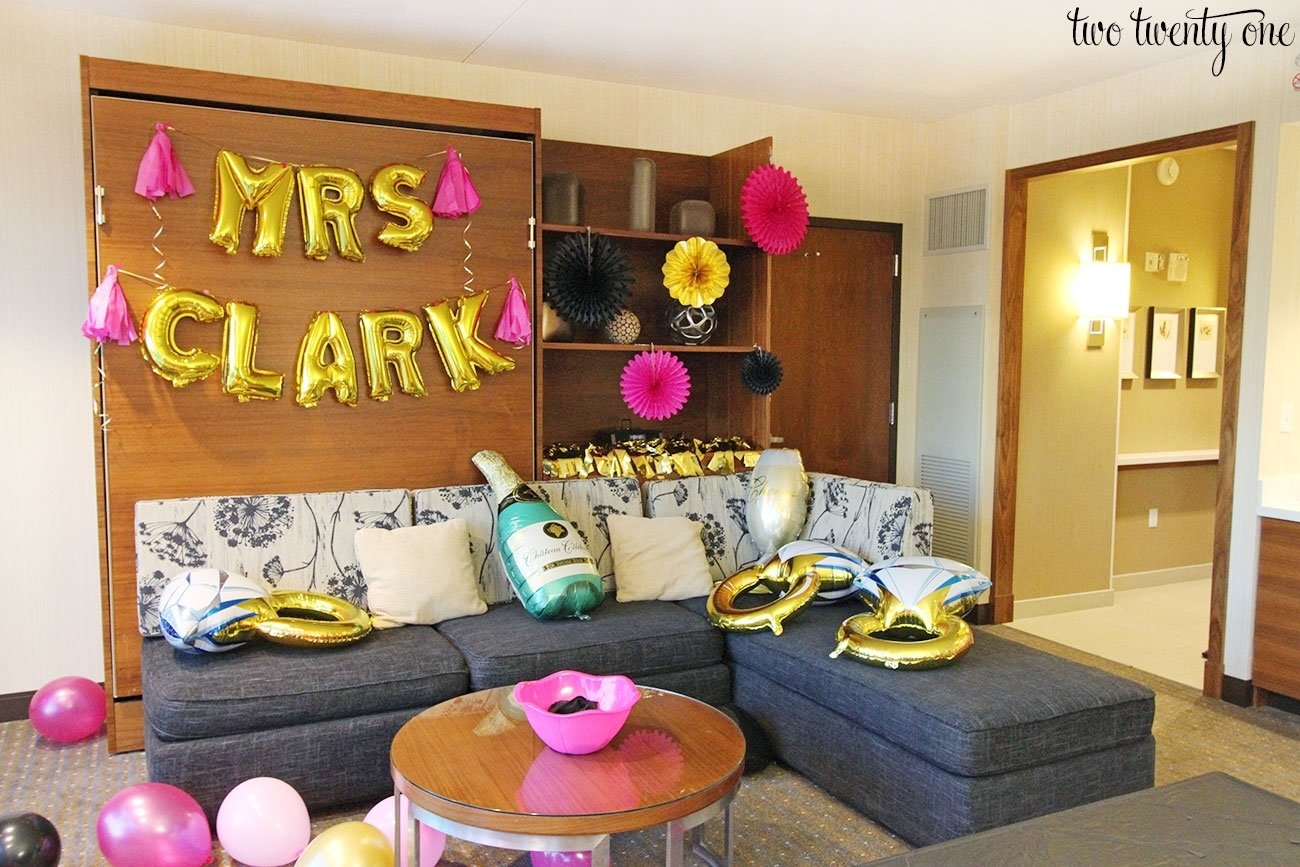 8. "Bachelorette Party Decor Ideas for the Blue-Haired Bride's Last Fling" - wide 3