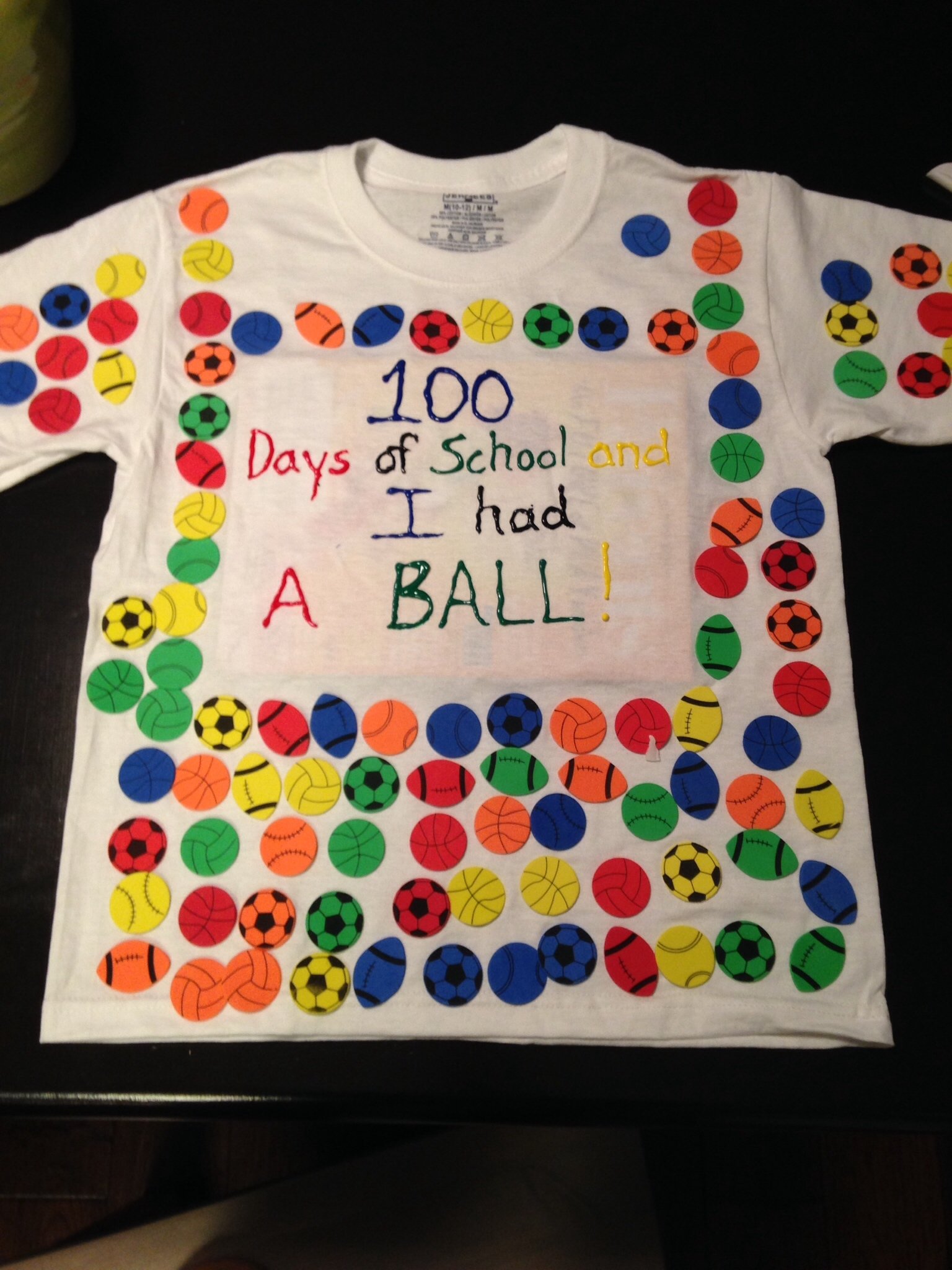 10 Attractive 100Th Day Of School Ideas For Kindergarten 100 day of school t shirt foam stickers school stuff pinterest 15 2022