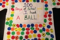 100 day of school t shirt. foam stickers. | school stuff | pinterest