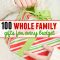 100 family gift ideas - with something for every budget! - the
