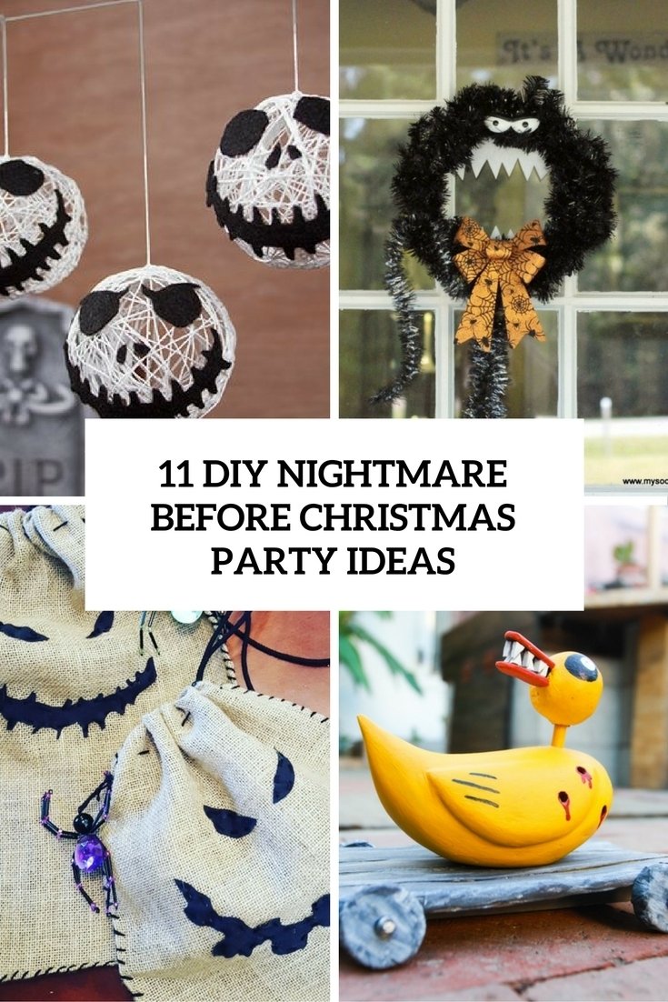 10 Lovable Nightmare Before Christmas Party Ideas 11 diy nightmare before christmas halloween party ideas shelterness 2022
