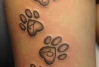 11 funny paw tattoo designs | paw print tattoos, print tattoos and