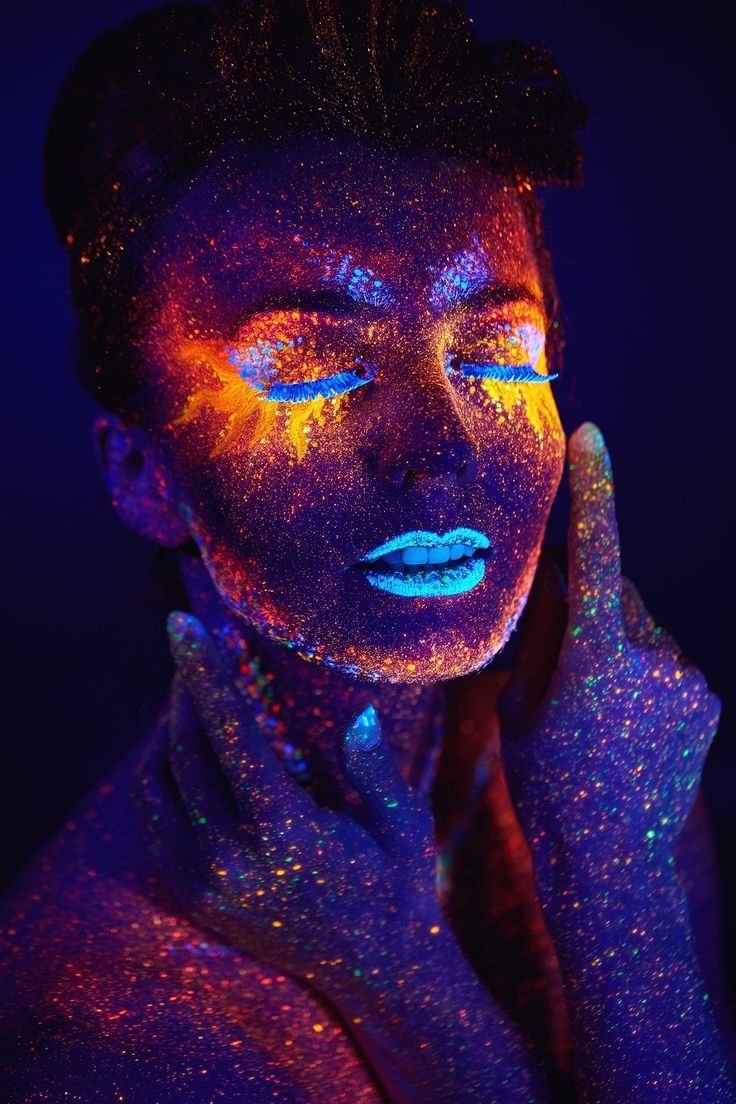 10 Fashionable Glow In The Dark Makeup Ideas 117 best glow in the dark images on pinterest neon party artistic 2022