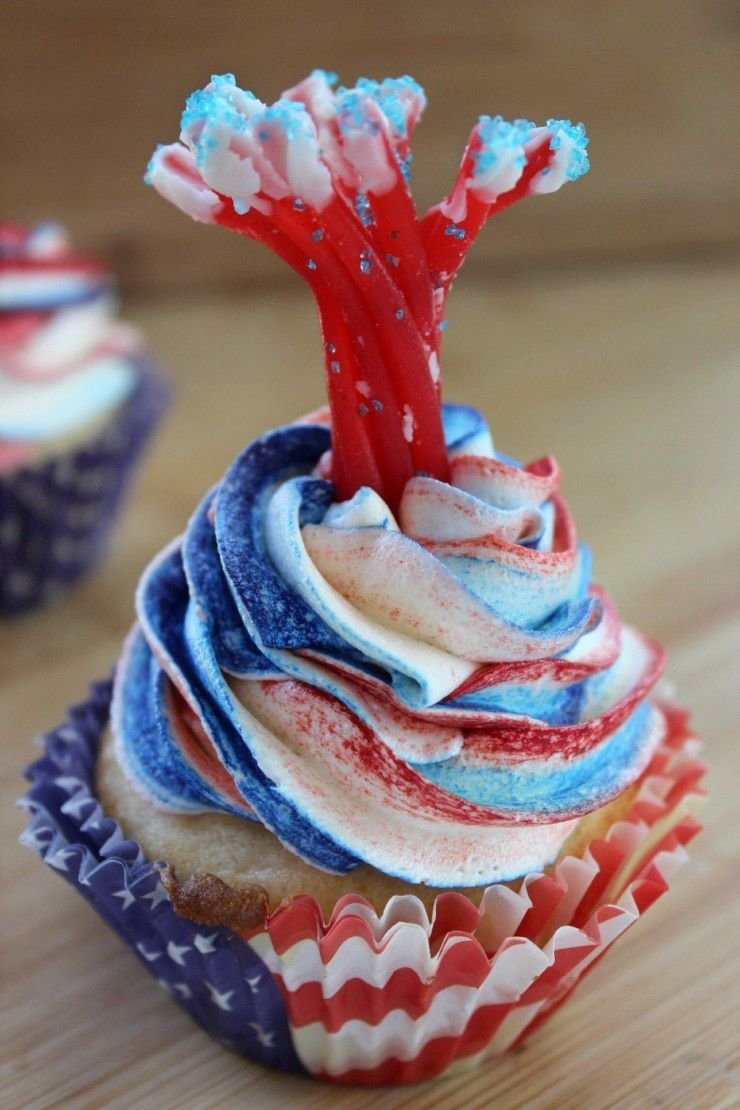 10 Wonderful 4Th Of July Cupcake Ideas 12 best 4th of july cupcake ideas easy recipes for fourth of july 1 2022