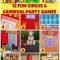 12 fun circus carnival party games | catch my party