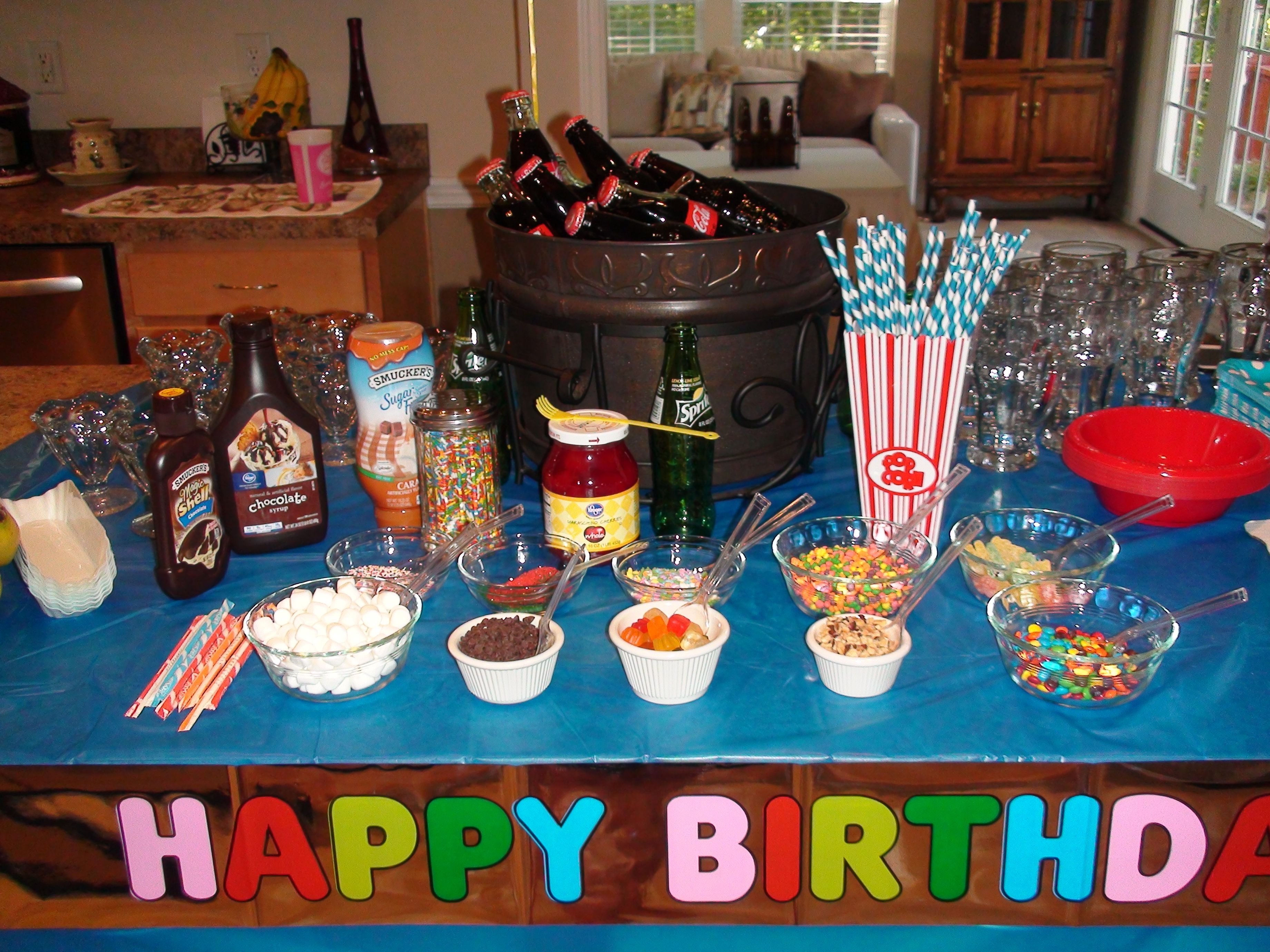 10 Awesome Good Birthday Party Ideas For 12 Year Olds 12 year old party root beer floats banana splits ice cream with 2 2023