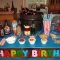 12 year old party, root beer floats, banana splits, ice cream with