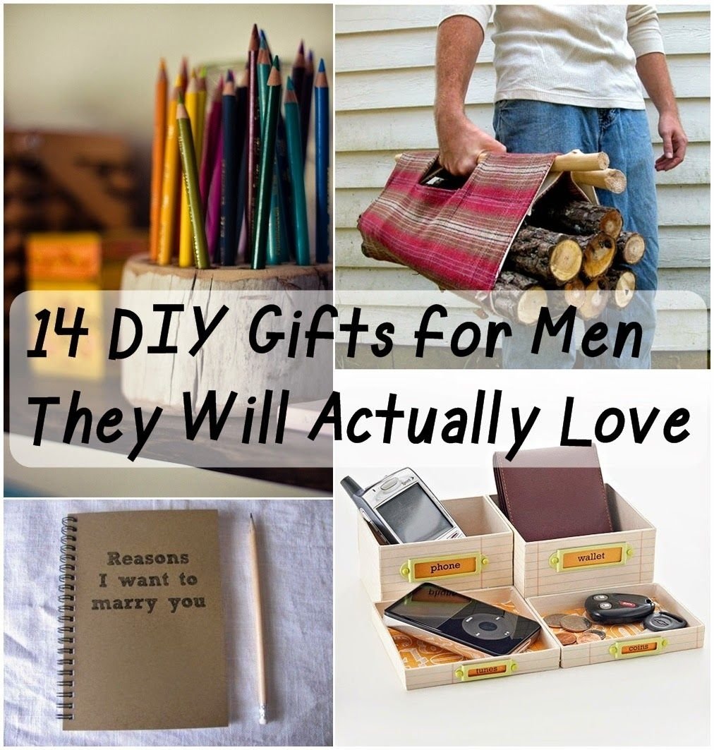 10 Nice Diy Gift Ideas For Men 14 diy gifts for men they will actually love handmade gifts 2 2022