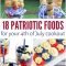 18 patriotic food ideas for your 4th of july cookout