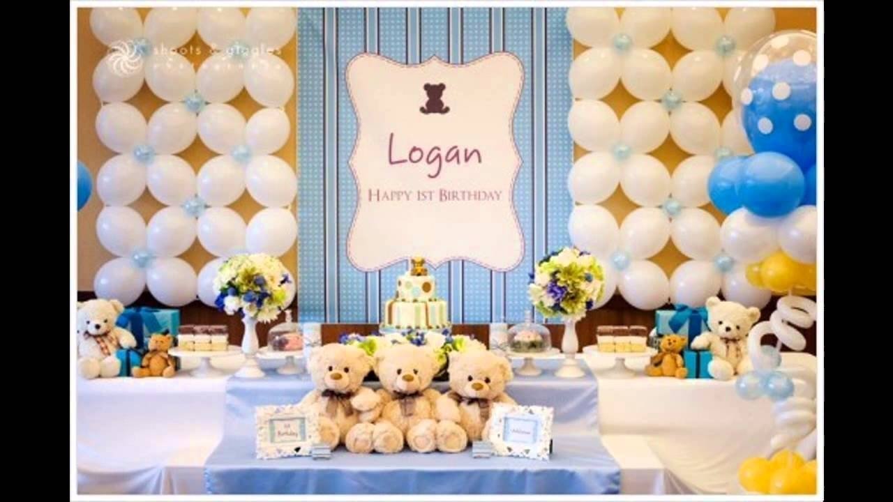 10 Trendy Ideas For A 1St Birthday Party 1st birthday party themes decorations at home for boys youtube 3 2022