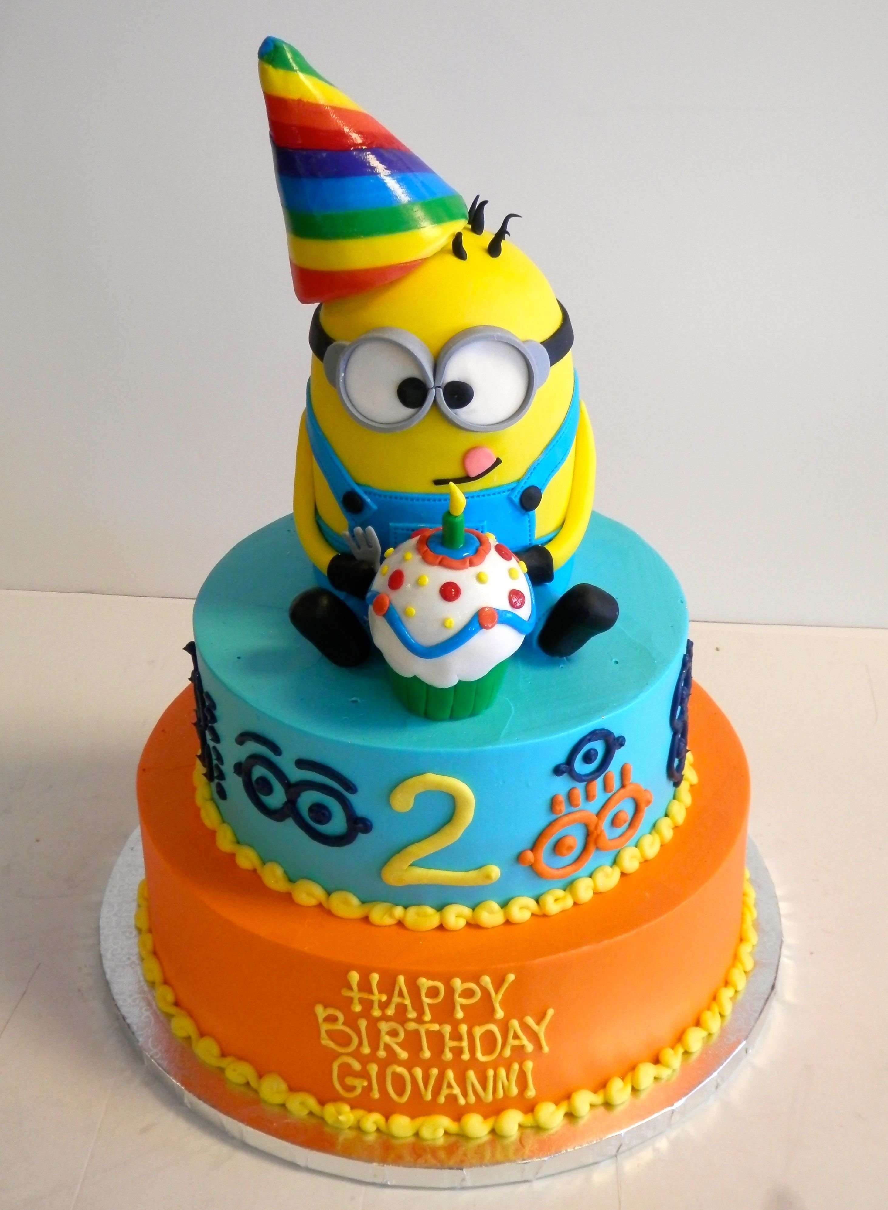 10 Lovable Despicable Me 2 Cake Ideas 2 year old birthday cake despicableme minions boys birthday 2022