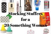 20 stocking stuffer ideas for a 20 something woman | stocking