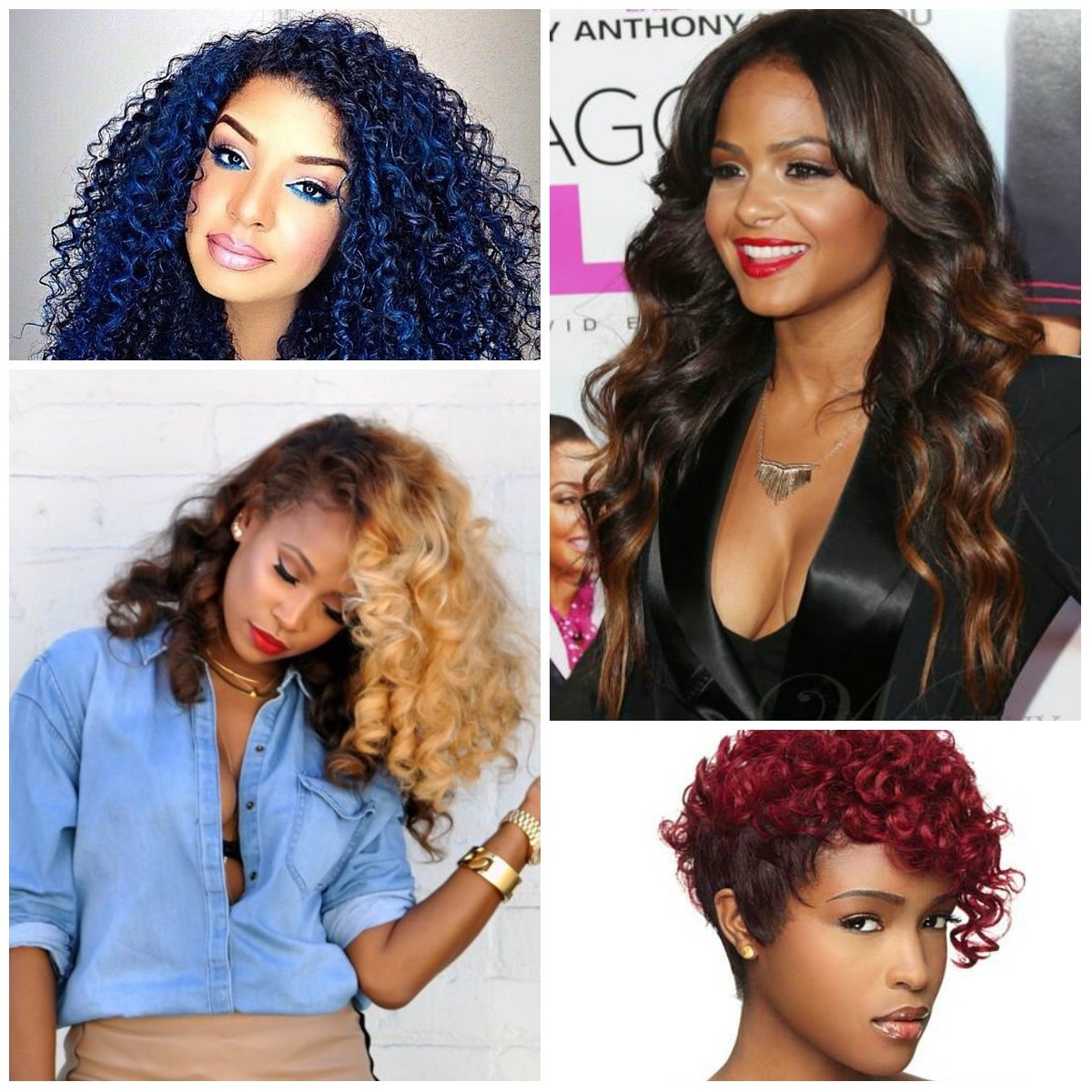 10 Pretty Black Girl Hair Color Ideas 2017 hair color ideas for black women haircuts and hairstyles for 1 2022