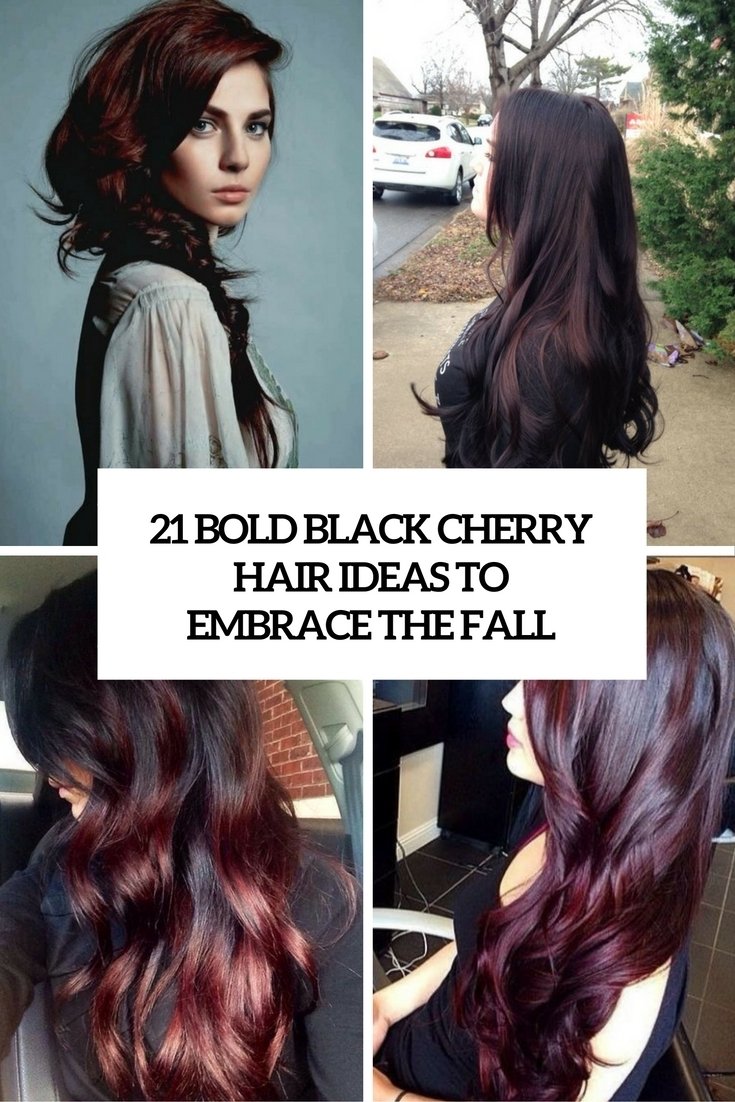 10 Ideal Black Cherry Hair Color Ideas 21 bold black cherry hair ideas to embrace the fall styleoholic 2022