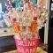 21st alcohol bouquet i made for my best friend! | diy | pinterest