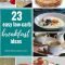23 easy low carb breakfast ideas - easy, quick and sugar free -