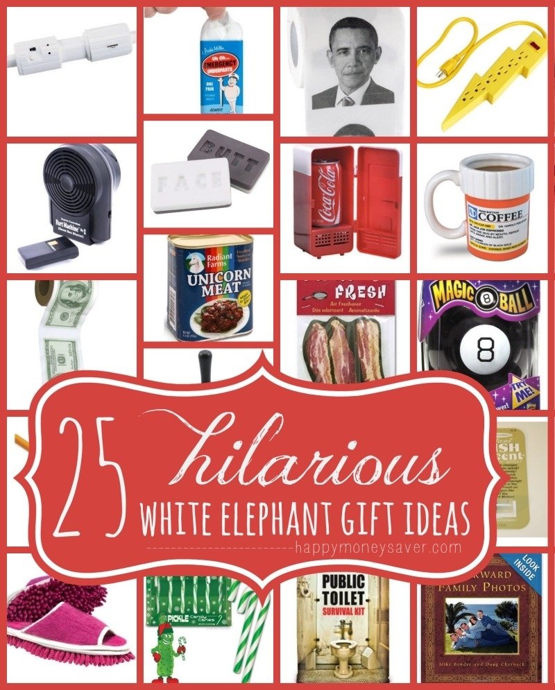 10 Gorgeous White Elephant Gift Ideas Funny 25 best hilarious white elephant gift ideas happymoneysaver 10 2022