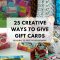 25 creative gift card holders | creative gifts, card ideas and creative