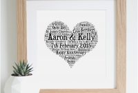 25 wedding anniversary gifts amazing awesome first year wedding