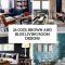 26 cool brown and blue living room designs - digsdigs