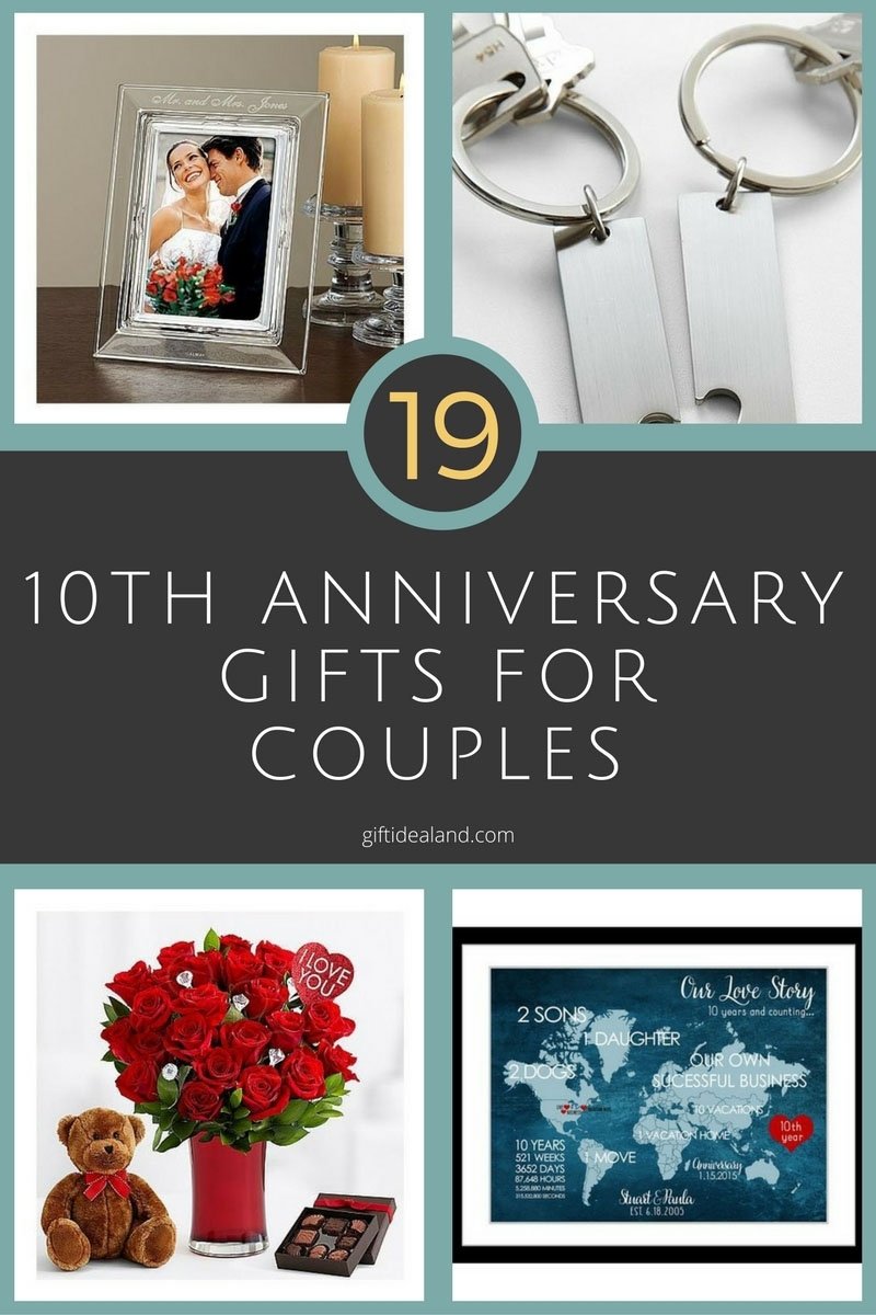10 Lovely Good Gift Ideas For Wife 26 great 10th wedding anniversary gifts for couples 10th wedding 2 2022