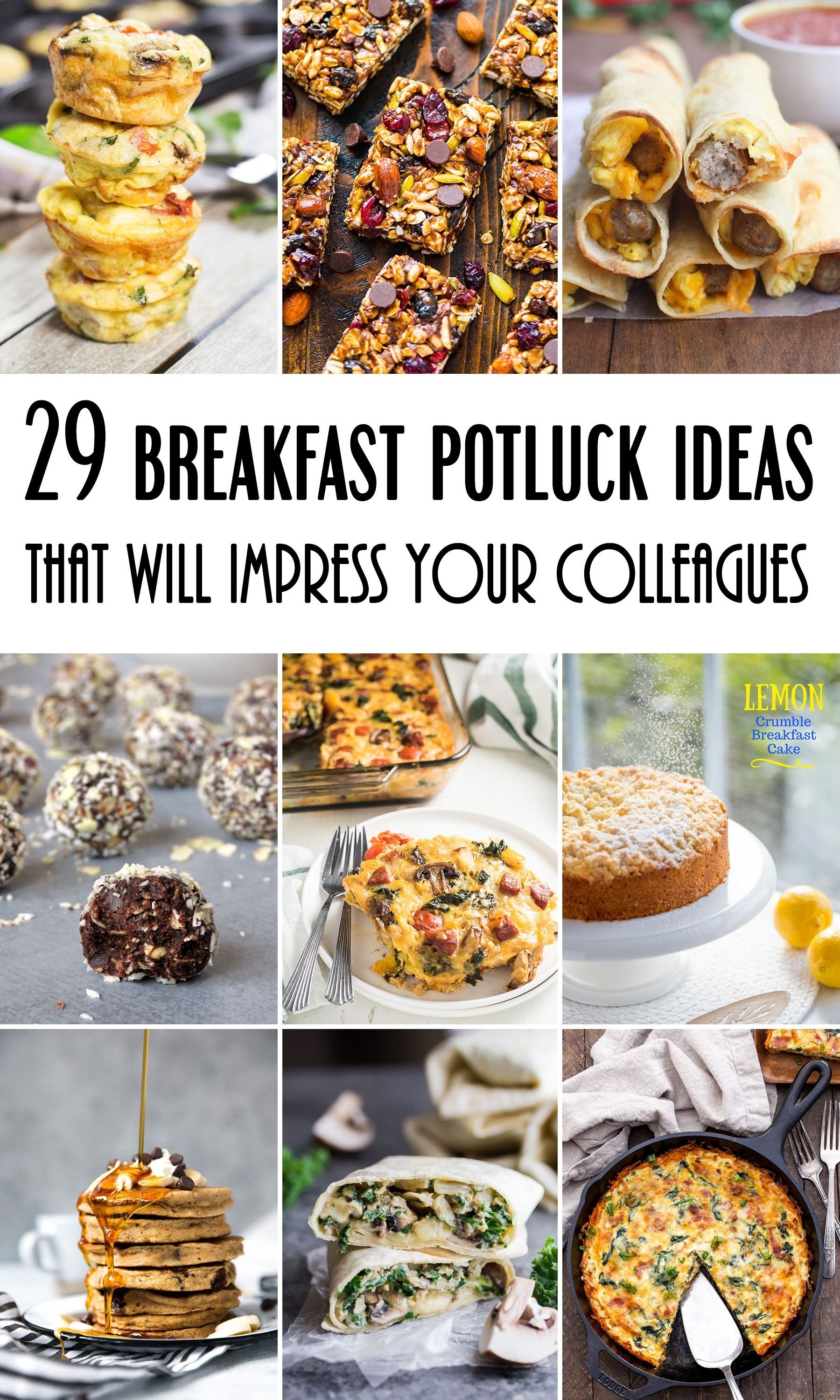 10 Lovable Potluck Ideas For Work Party 29 breakfast potluck ideas for work that will impress your 10 2023
