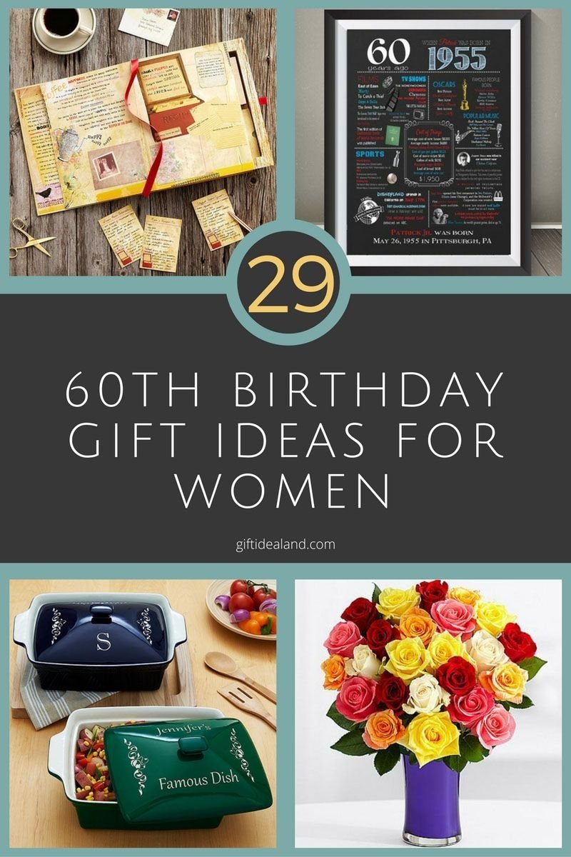 10 Attractive 60Th Birthday  Gift Ideas  For Her  2019