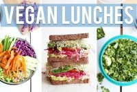 3 healthy + vegan lunch ideas | for work &amp; school - youtube