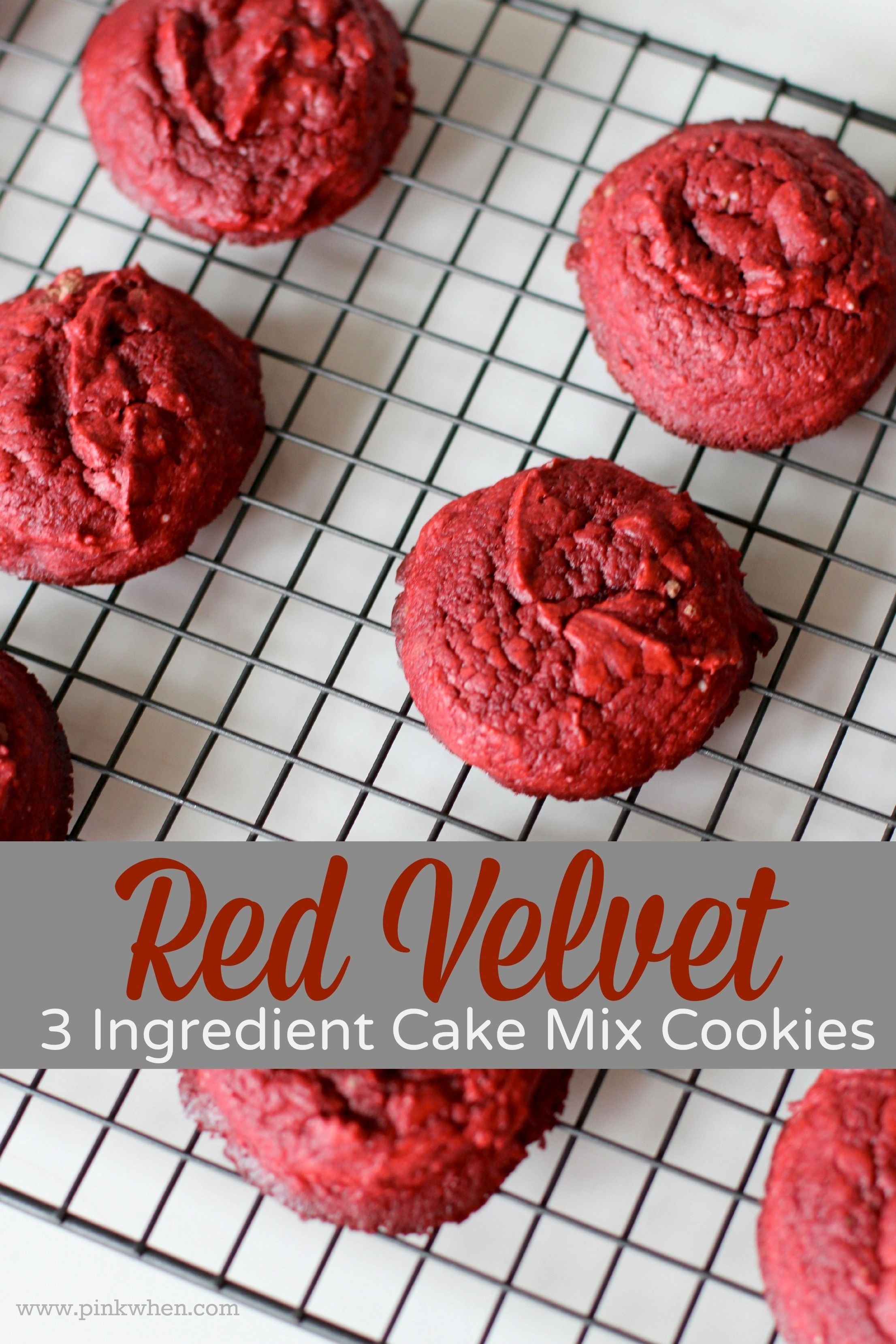 10 Pretty Red Velvet Cake Mix Recipe Ideas 3 ingredient red velvet cake mix cookies so yummy the group 2022