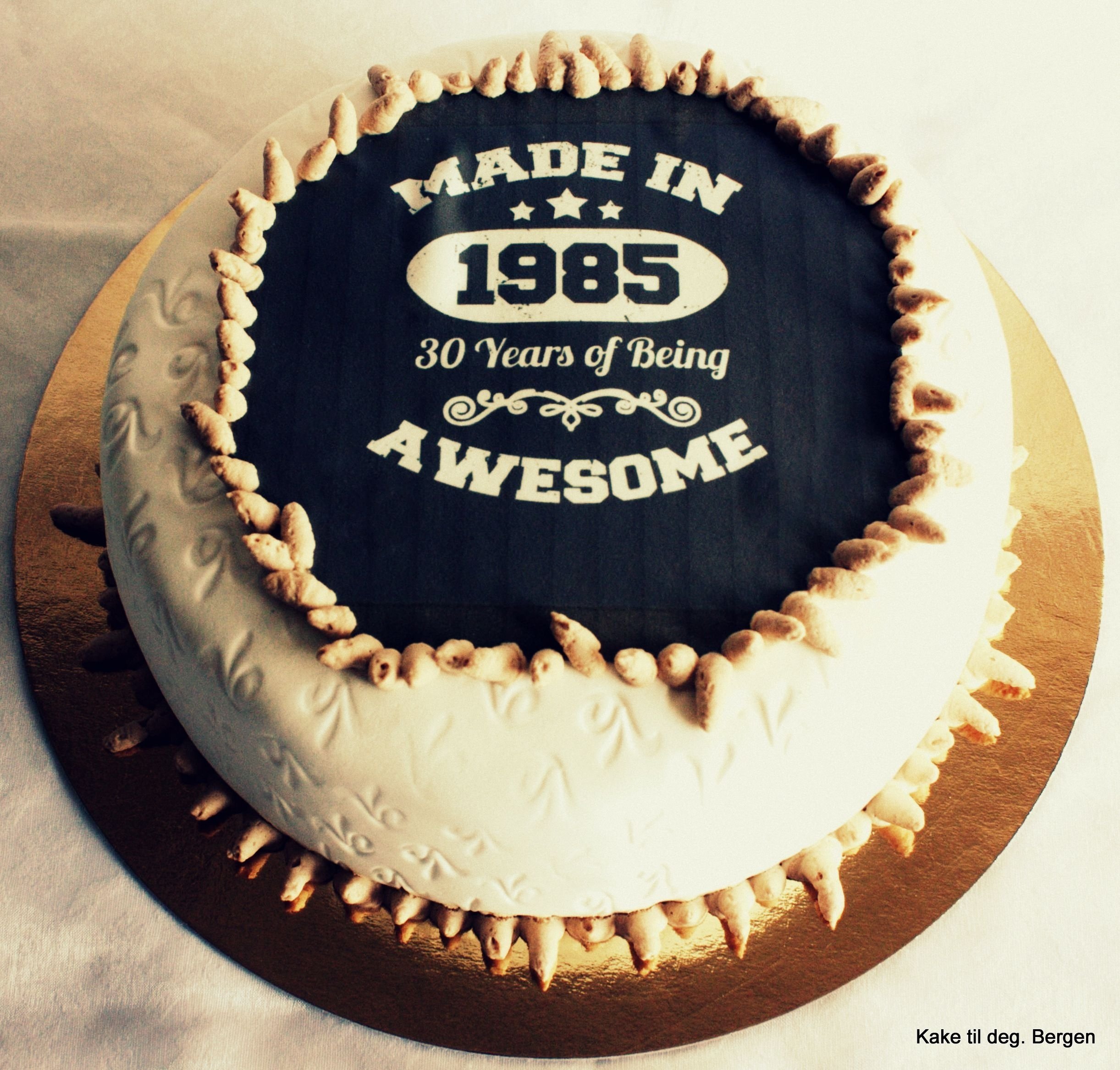 10 Gorgeous 30Th Birthday Cake Ideas For Men 2021