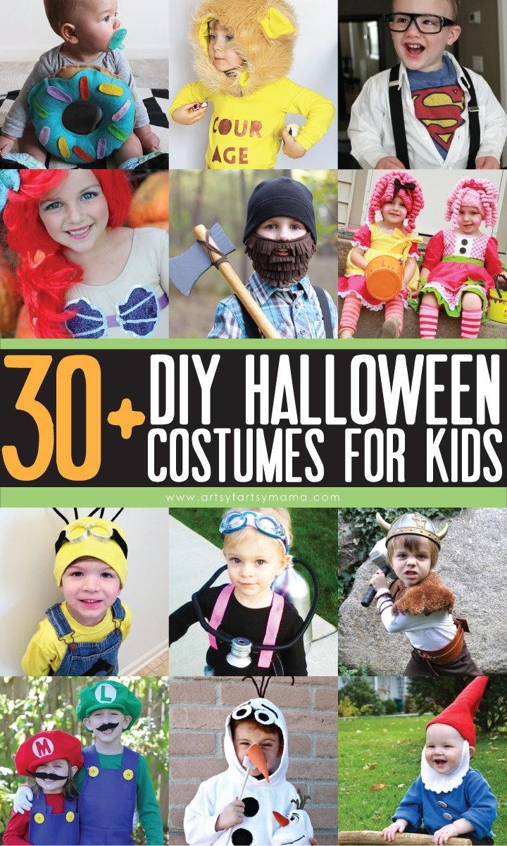 10 Most Recommended Homemade Costume Ideas For Kids 30 diy kids halloween costumes artsy fartsy mama 1 2022