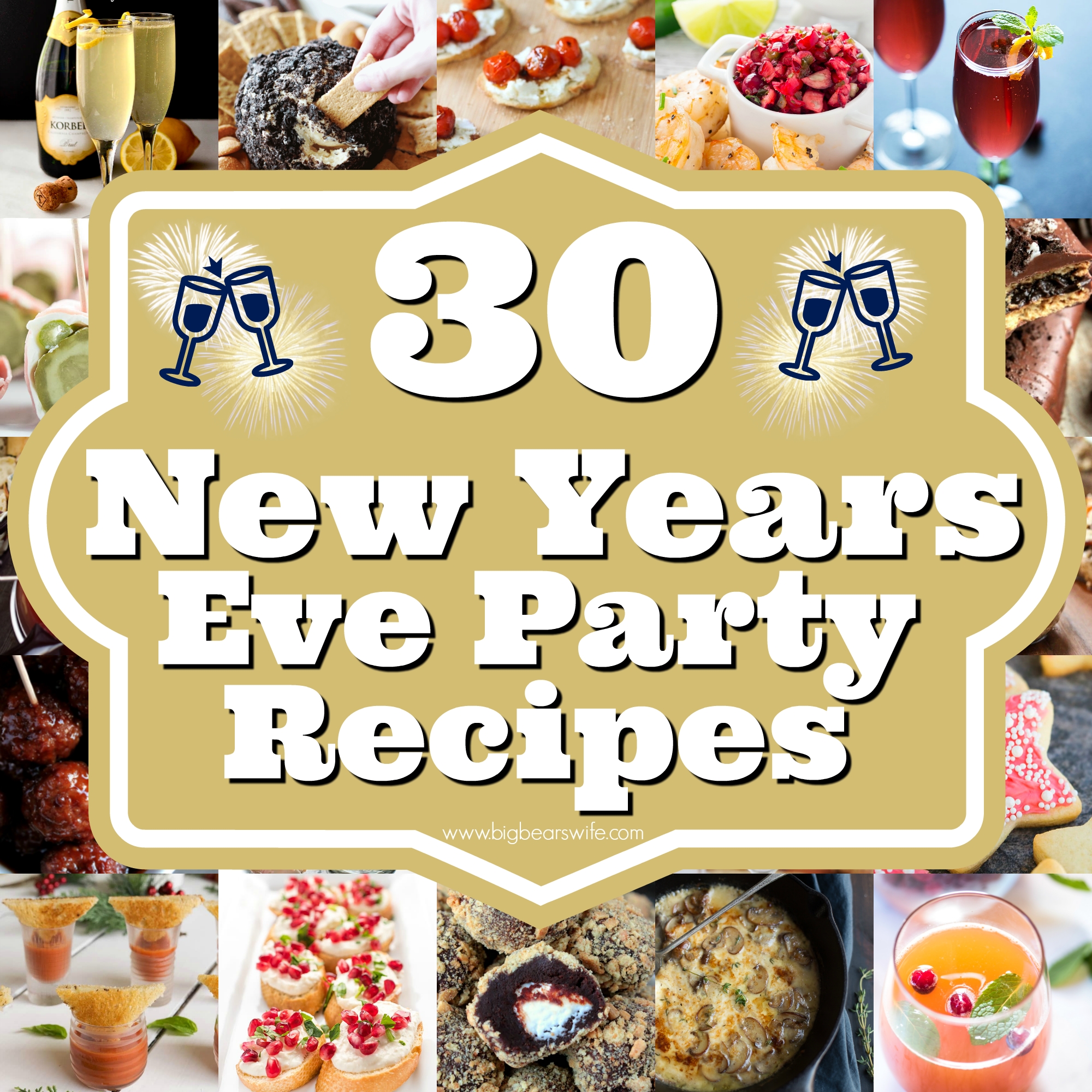 10 Stunning Ideas For New Years Eve 30 new years eve party recipes savory ideas sweets and cocktails 2 2022