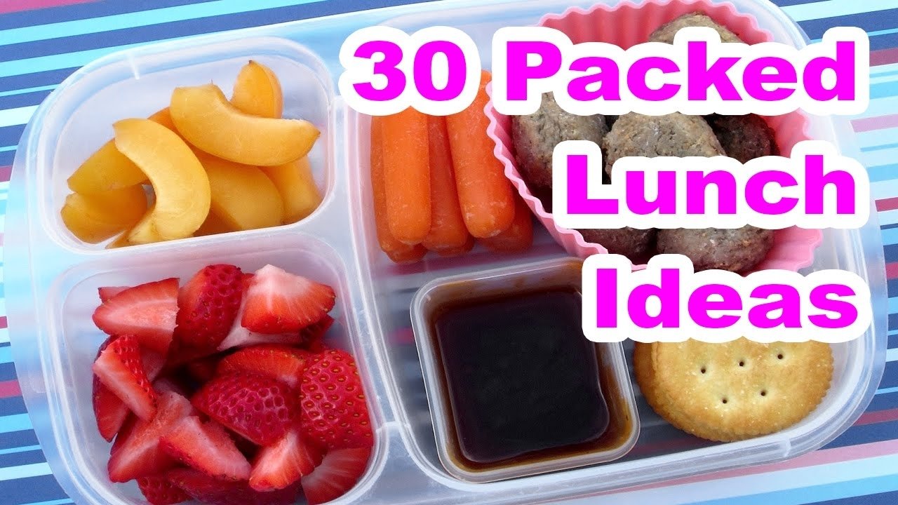 10 Amazing Packed Lunch Ideas For Kids 30 packed lunch ideas for your easylunchboxes youtube 1 2022