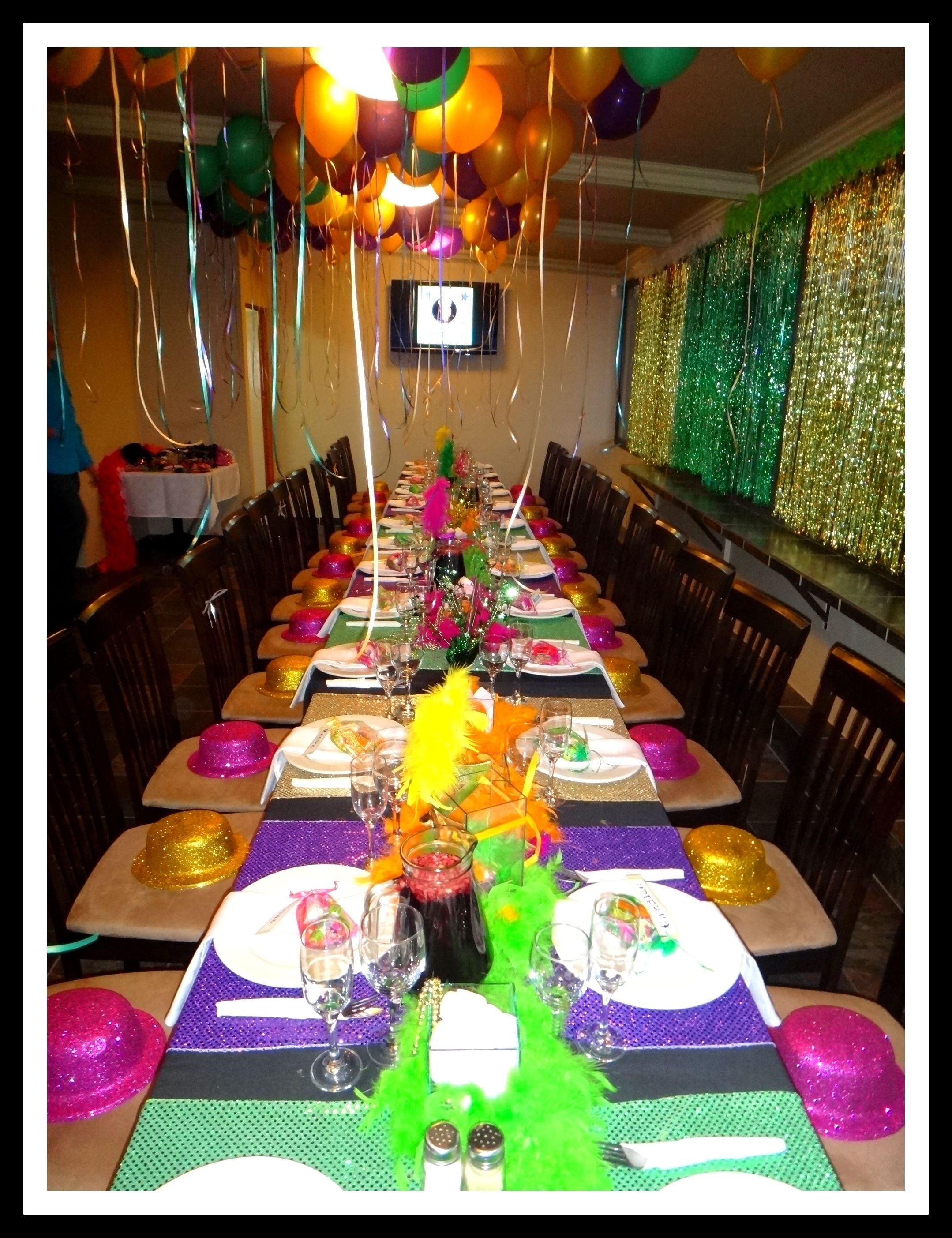 10 Fabulous Mardi Gras Party Ideas For Adults 30th birthday party mardi gras theme tables birthdays pinterest 1 2022
