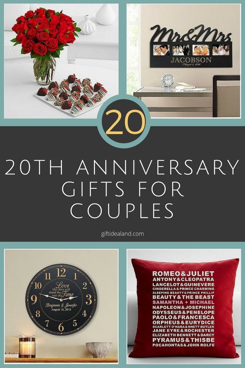 10 Stylish 20 Year Anniversary  Gift Ideas  2019