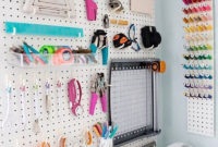 31 pegboard ideas for your craft room | bedroom ideas | craft room