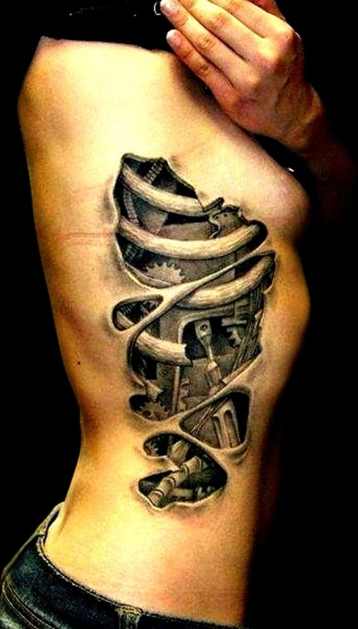 10 Lovable Rib Tattoo Ideas For Men 34 best biomechanical images on pinterest tattoo ideas 3d tattoos 1 2022